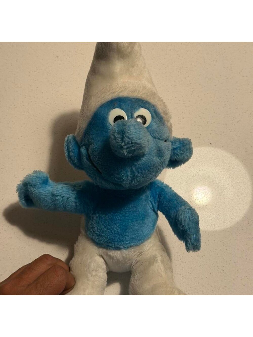 Vintage 1979 Schleich Smurf Plush Toy